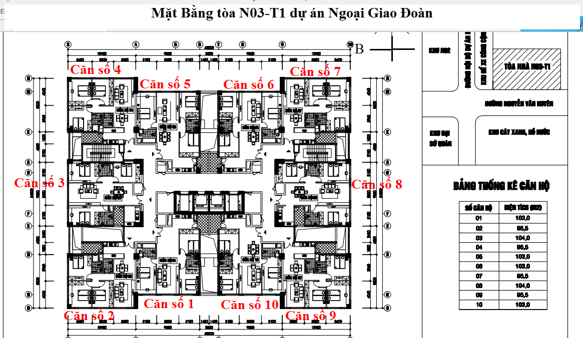 mặt bằng